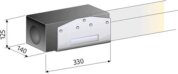 Торцевой блок подачи питания Zucchini TS 82001001
